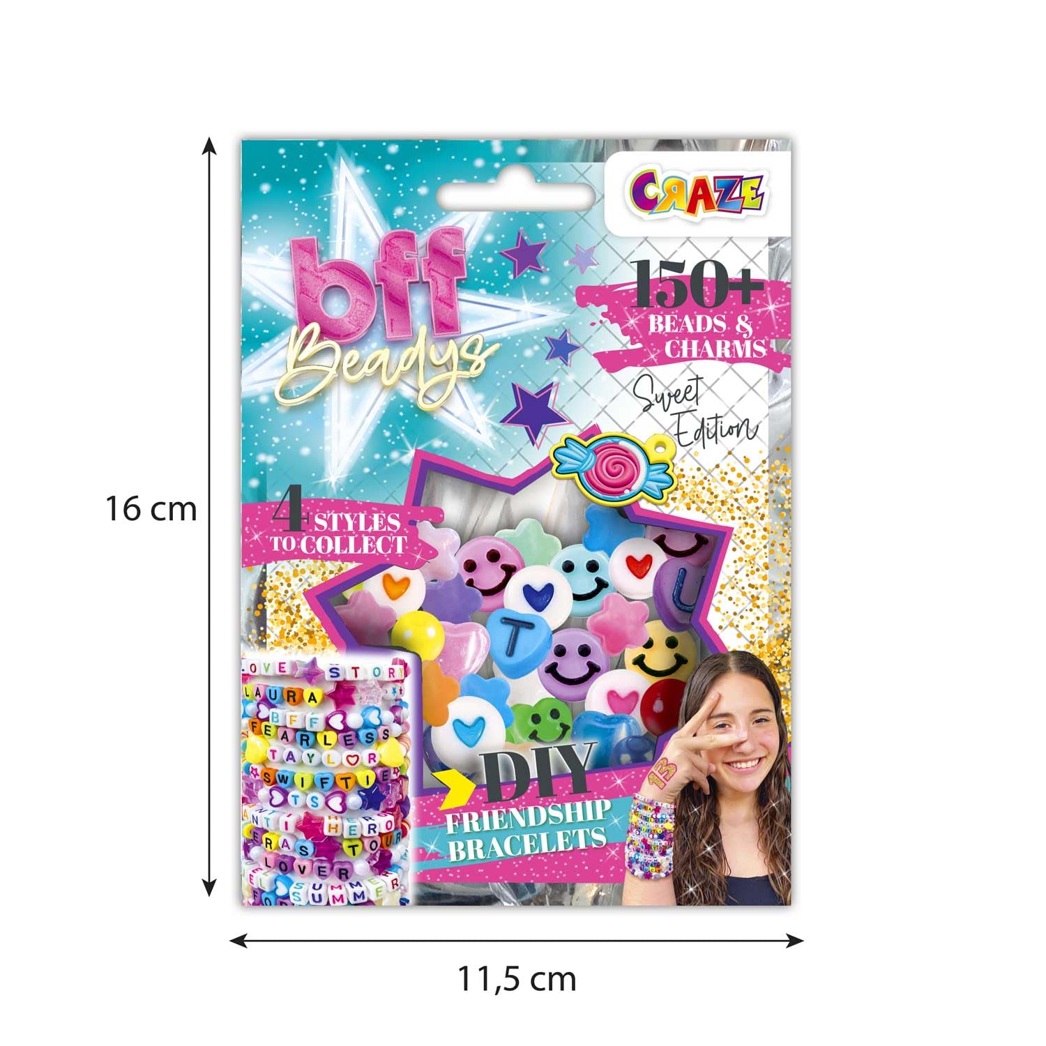 craze-diamondz-bff-beadys-bag-armband-set-150-perlen image 5