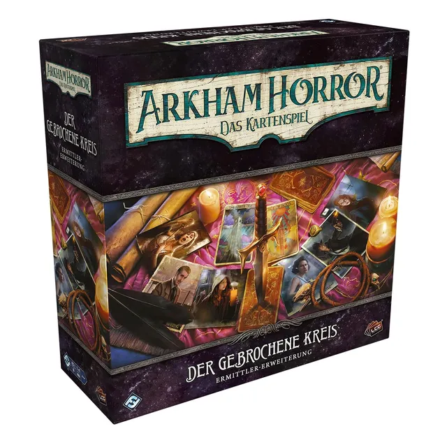 fantasy-flight-arkham-horror-lcg-gebrochener-kreis-ermittler-kartenspiel-deutsch image 1