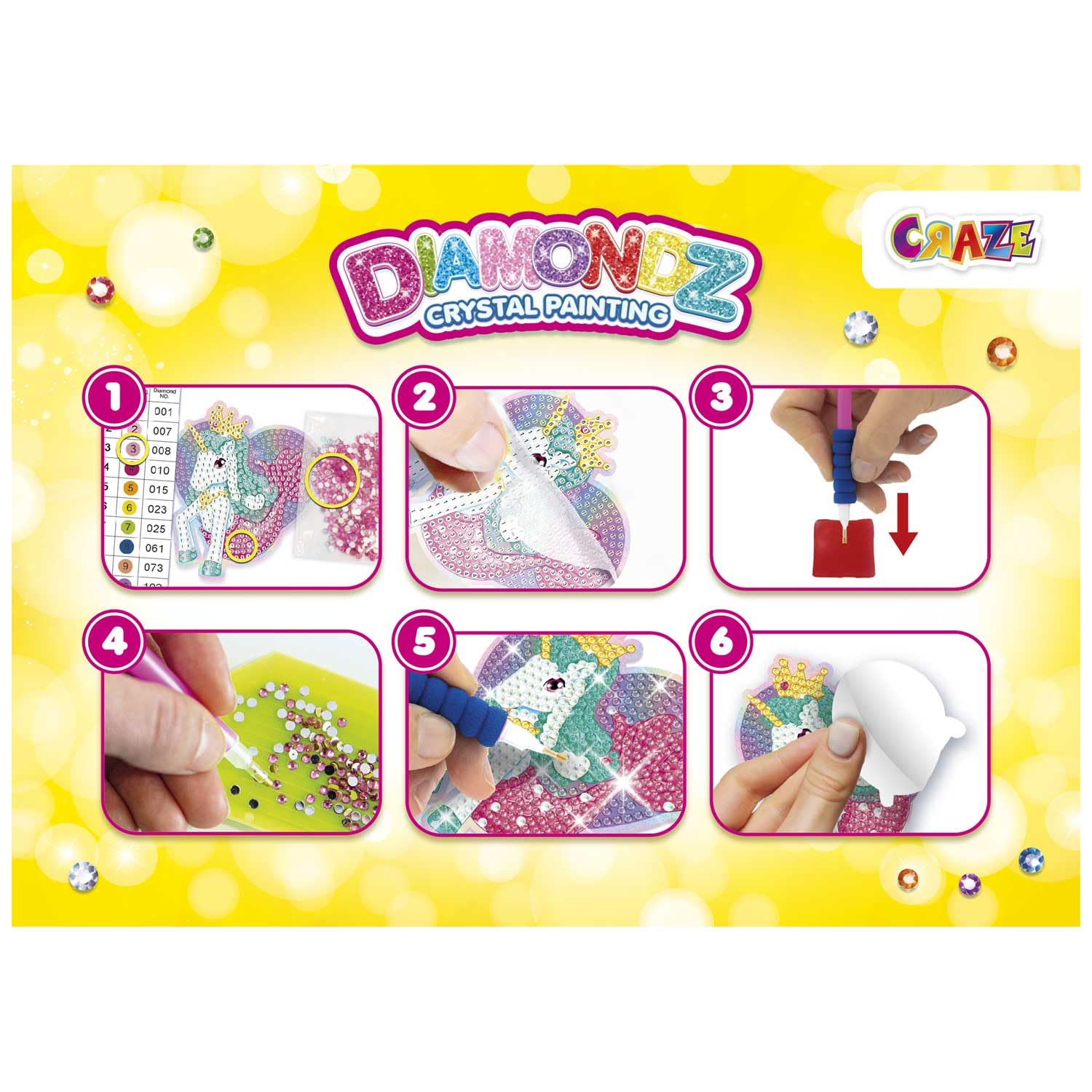 craze-diamondz-galupy-mermaid-sticker-set-4-vorlagen image 4