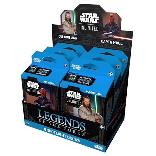 star-wars-unlimited-legends-of-the-force-spotlight-display-6-decks-maul image 4