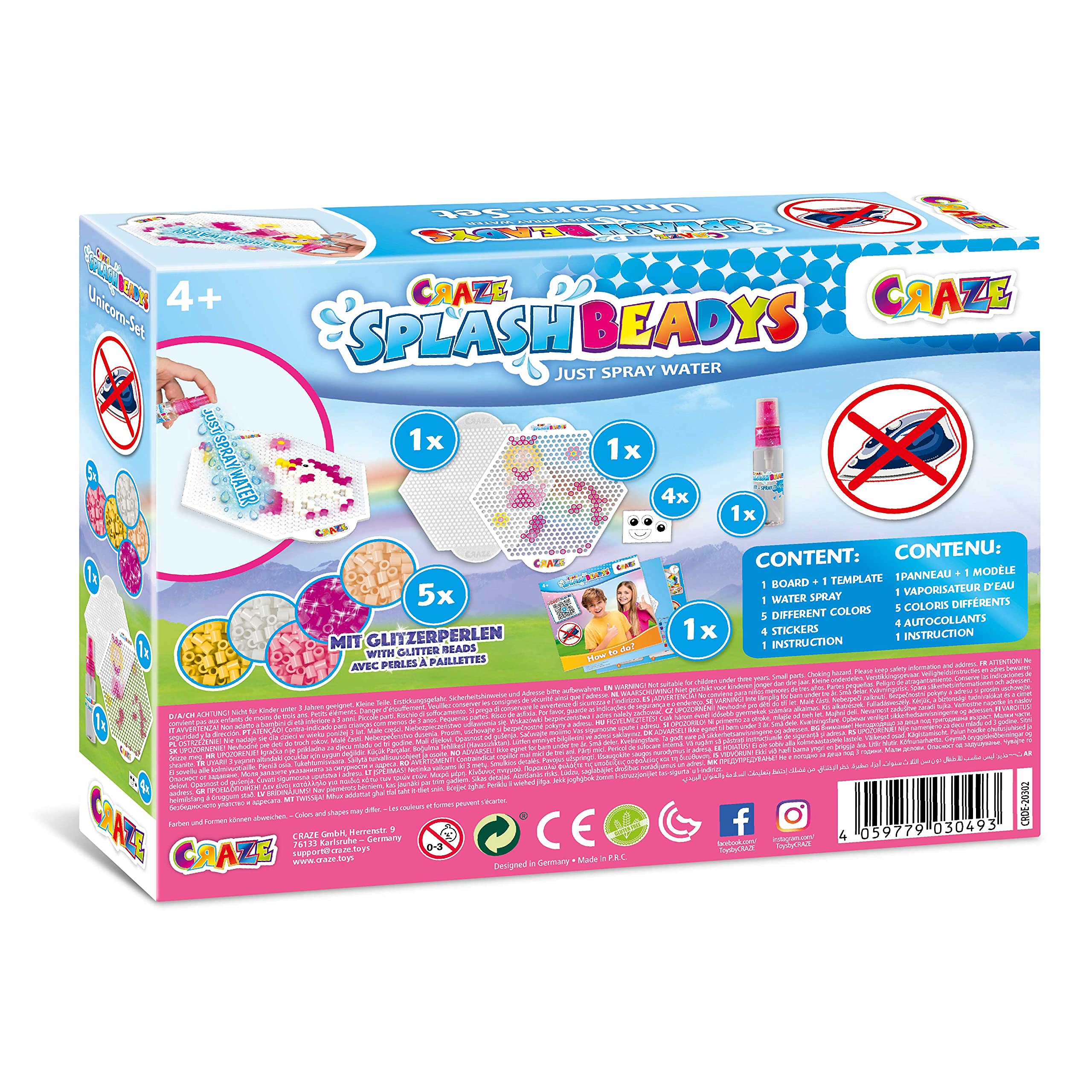 craze-splash-beadys-unicorn-b-gelperlen-bastelset image 4