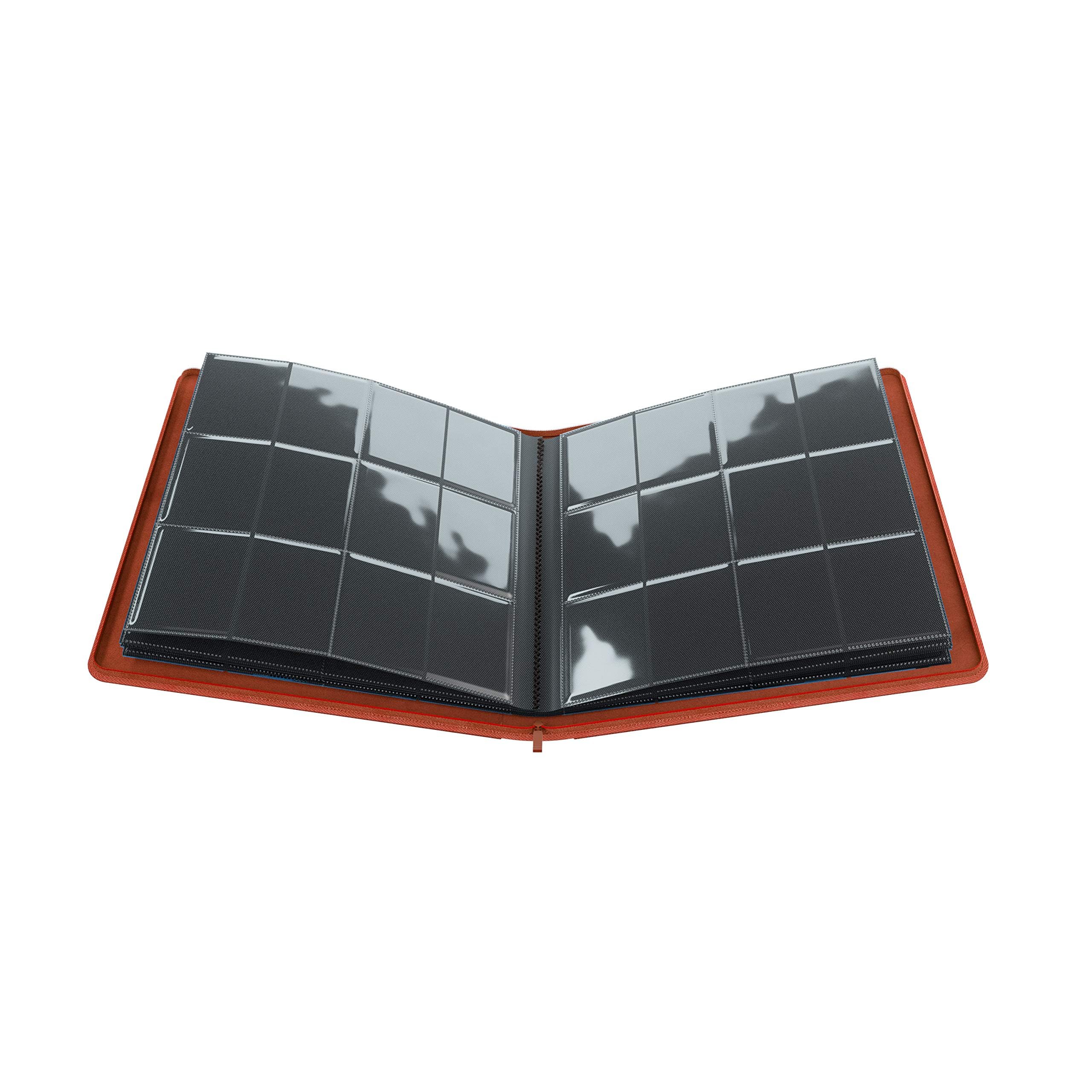 gamegenic-zip-up-album-24-pocket-sammelalbum-rot-480-karten image 6