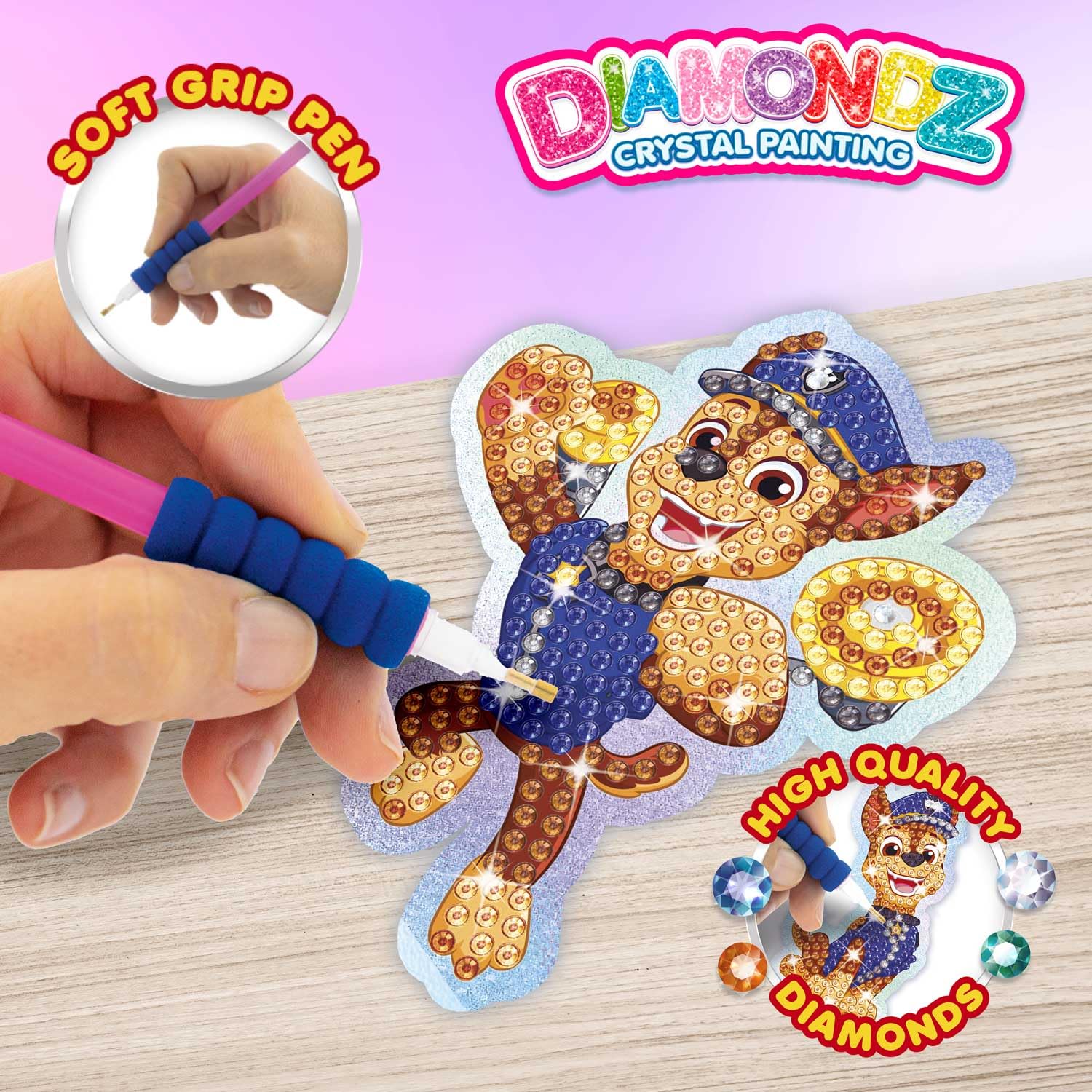 craze-diamondz-paw-patrol-mega-sticker-diamond-painting-12-vorlagen image 2