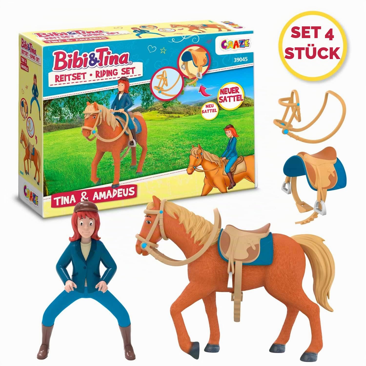 craze-bibi-und-tina-riding-set-tina-spielfigur-mit-pferd-amadeus image 3