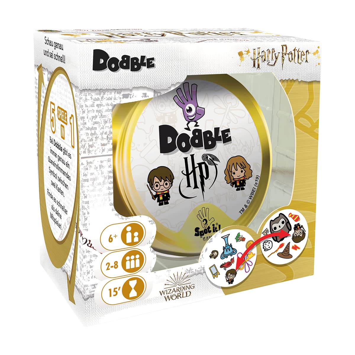 asmodee-dobble-harry-potter-kartenspiel-eco-sleeve-2-8-spieler image 6