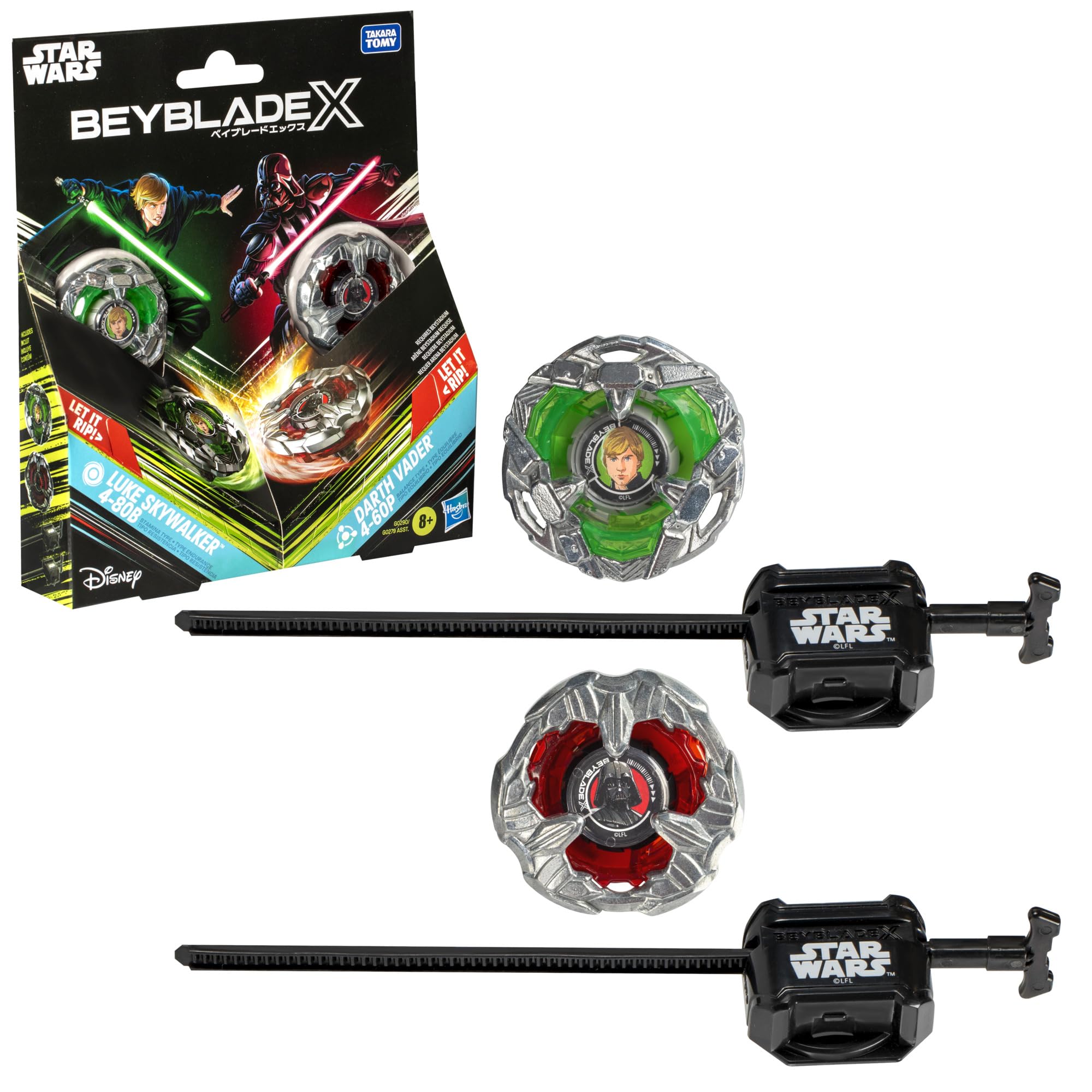 beyblade-x-star-wars-luke-vs-vader-multipack-kreisel-set image 1