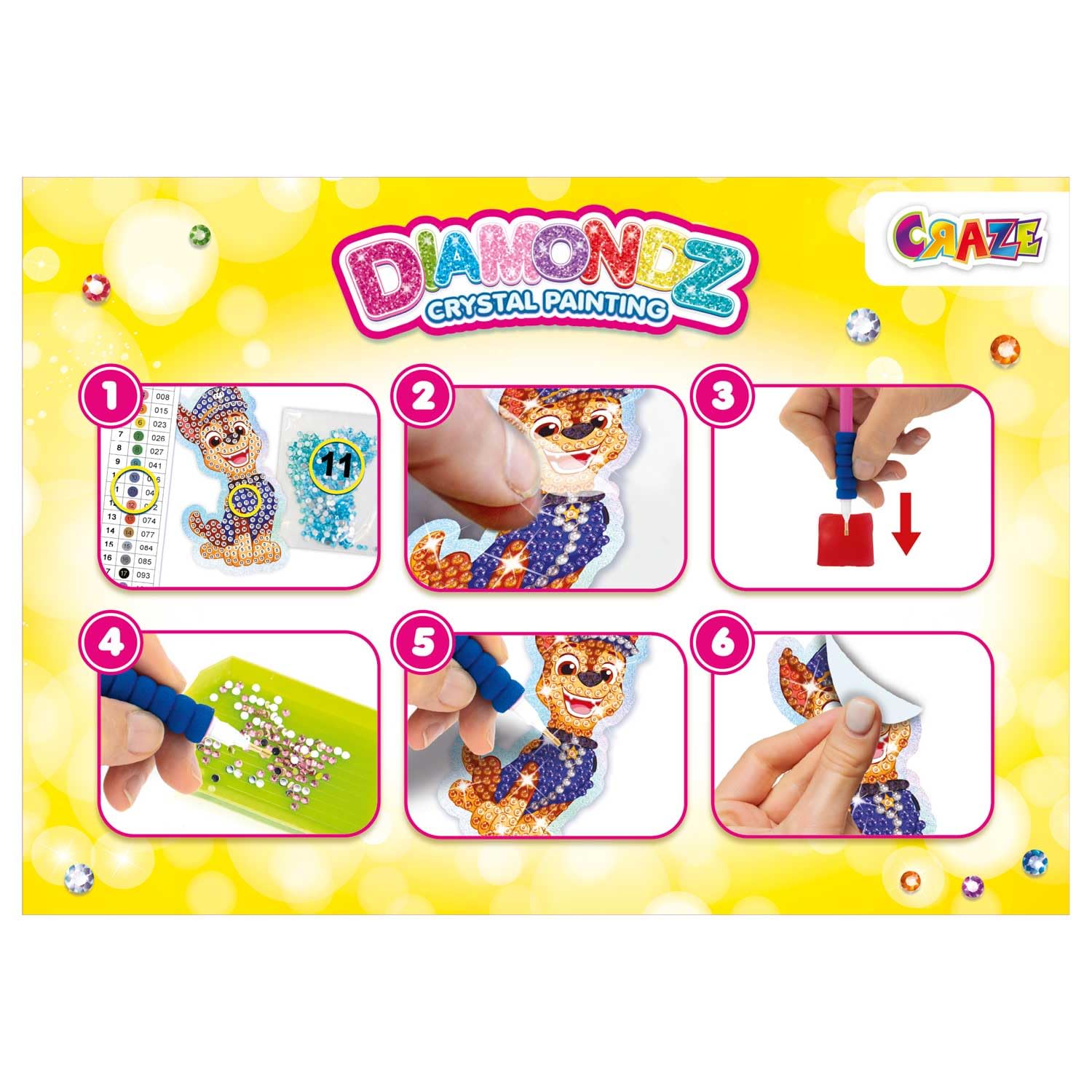 craze-diamondz-paw-patrol-mega-sticker-diamond-painting-12-vorlagen image 6