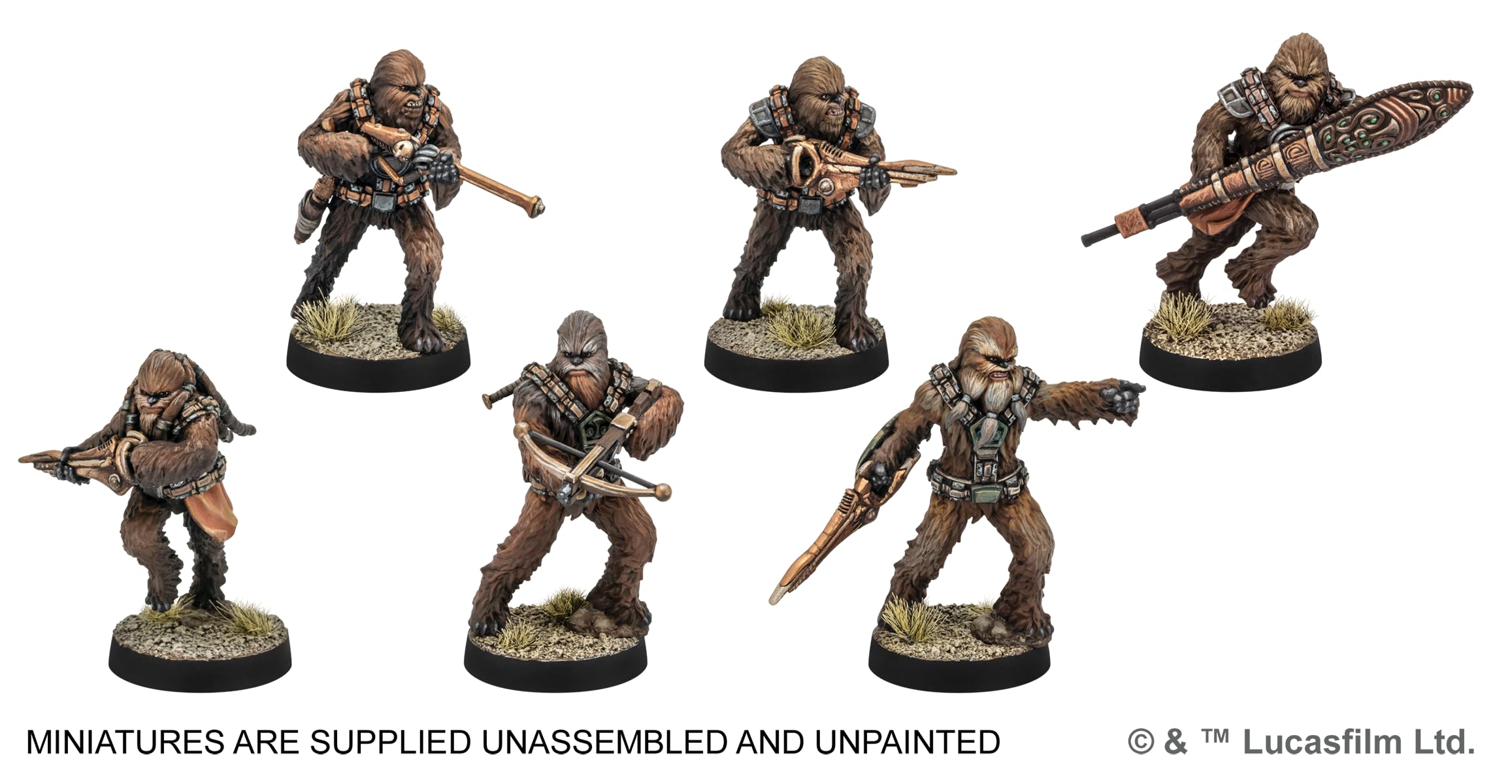 star-wars-legion-kashyyyk-wookiee-krieger-tabletop-erweiterung-6-figuren image 6