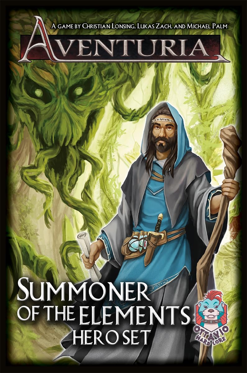 asmodee-ottavio-aventuria-summoner-of-elements-heldenset-englisch image 2