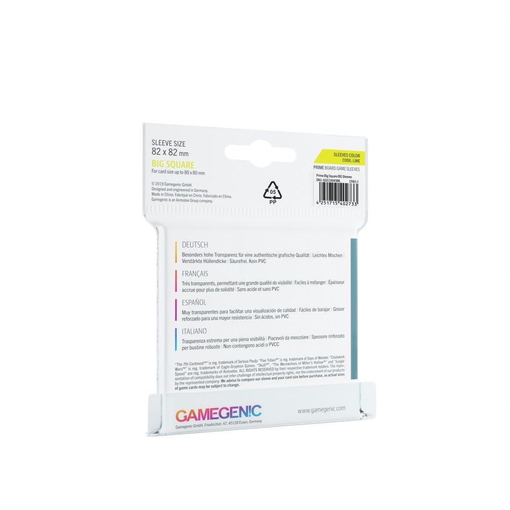 gamegenic-prime-big-square-sleeves-82x82-transparent-50-st-ck image 2