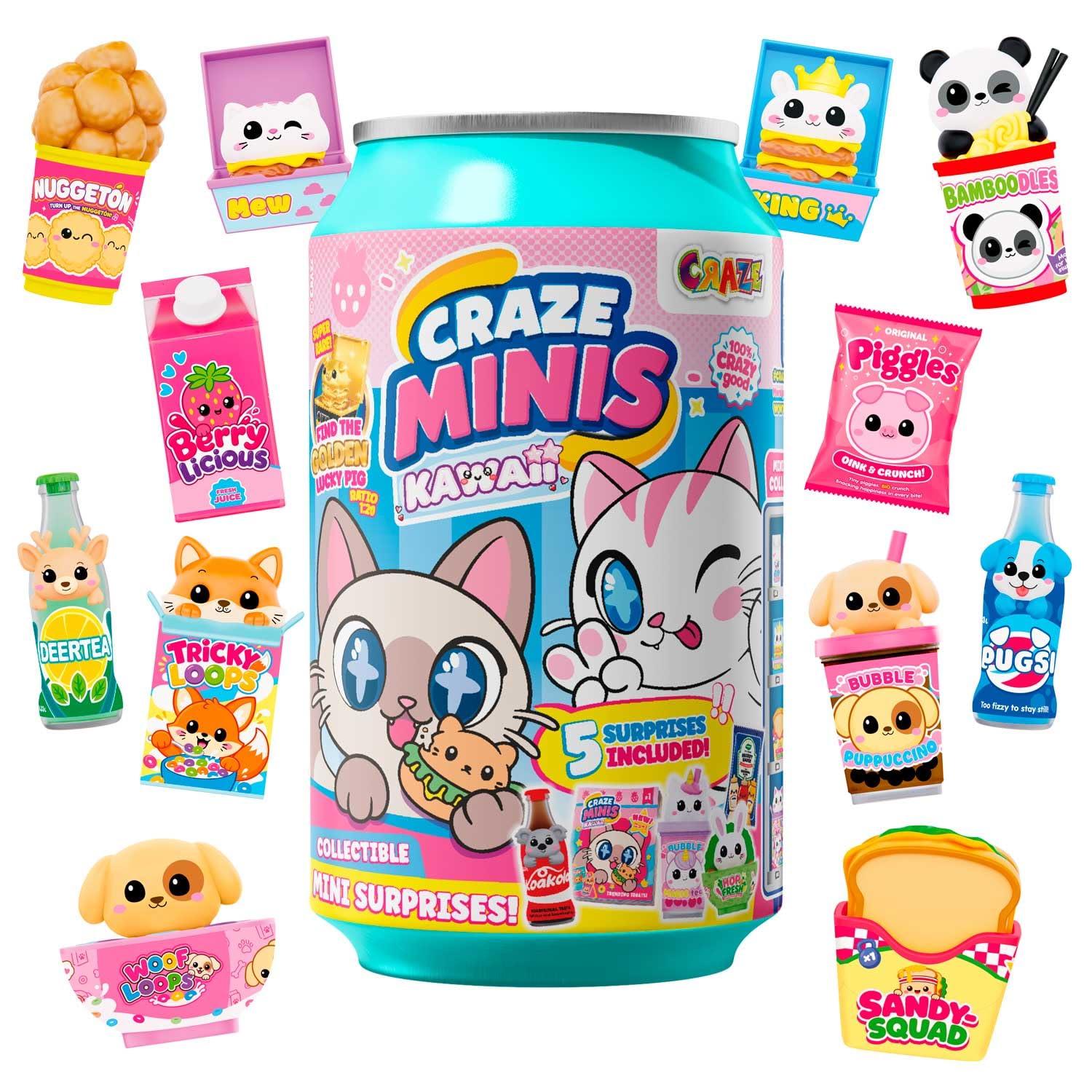 craze-minis-kawaii-blindbox-mini-sammelfiguren-5-berraschungen image 1