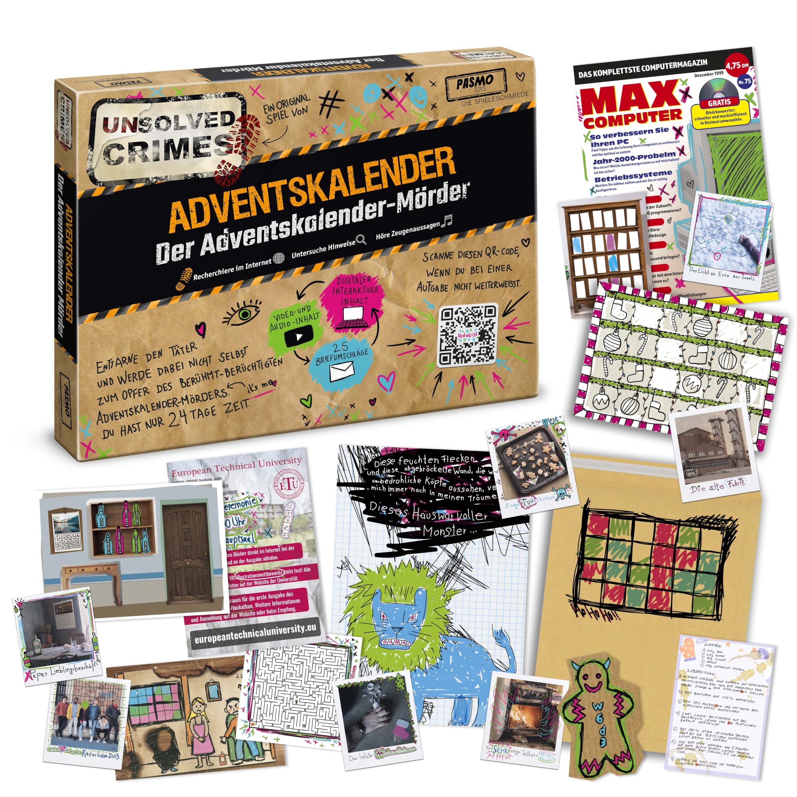 craze-pasmo-unsolved-crime-adventskalender-escape-24-r-tsel image 1