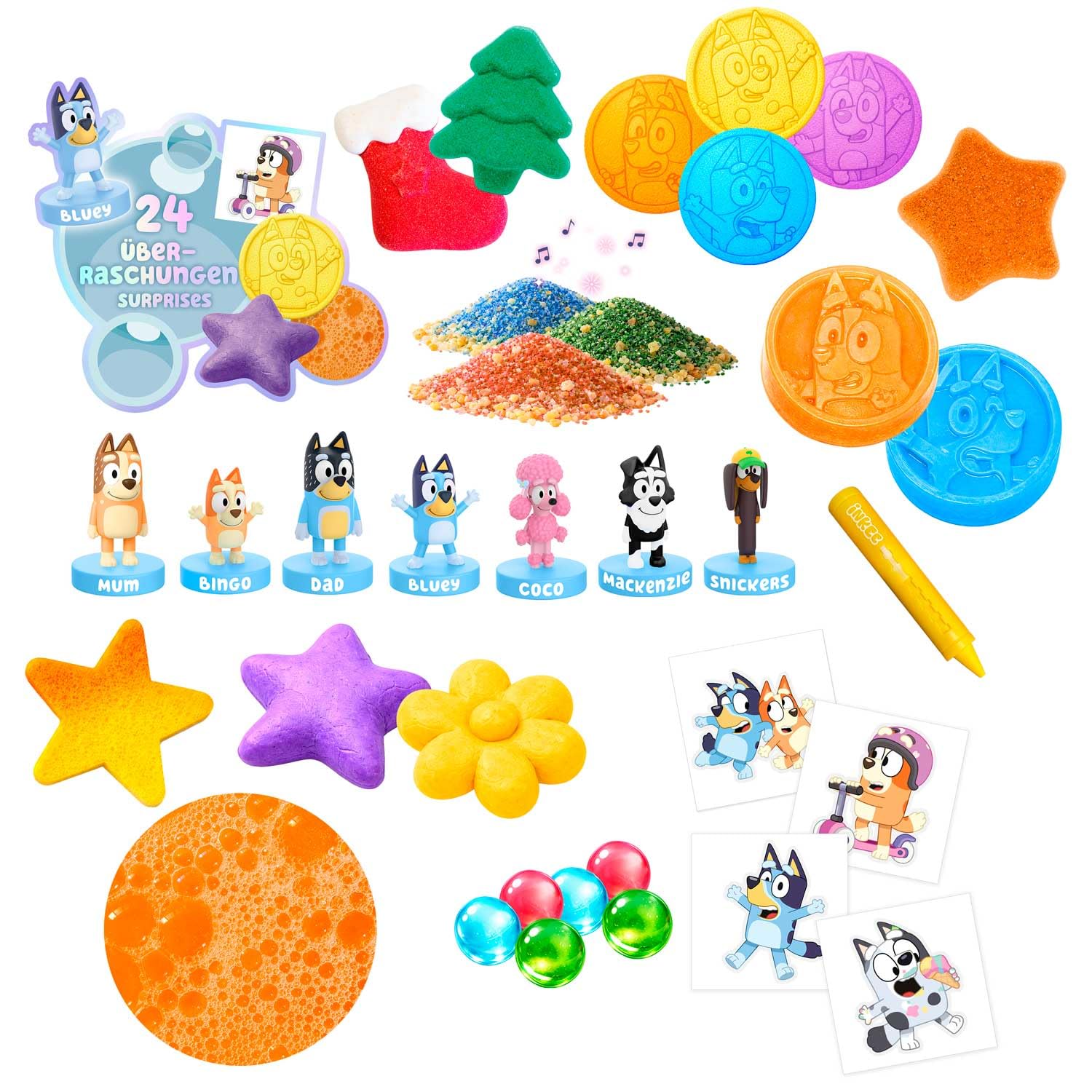 craze-inkee-bluey-adventskalender-2026-badespa-24-teile image 7