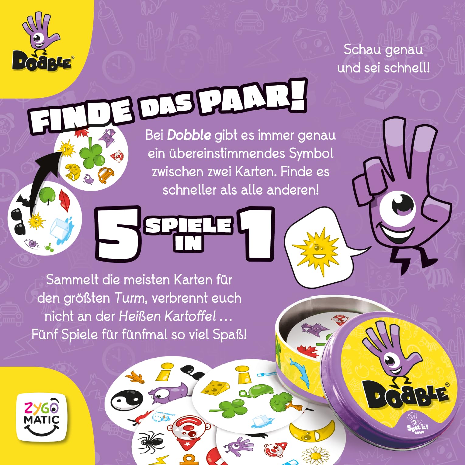 asmodee-dobble-classic-kartenspiel-eco-sleeve-ab-6-jahren image 3