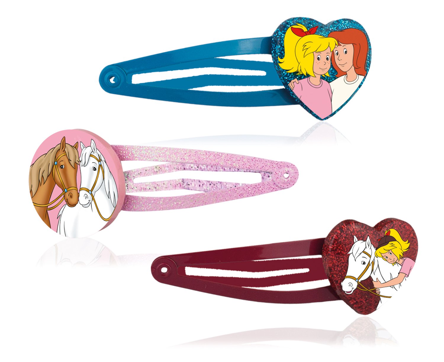 craze-galupy-unicorn-bibi-und-tina-haarset-16-teilig-bunt image 2