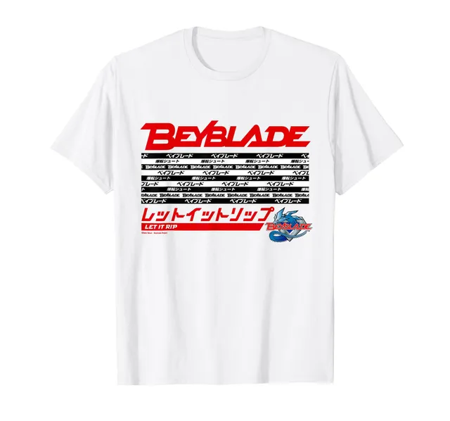 beyblade-let-it-rip-t-shirt-spruch-herren-damen image 1