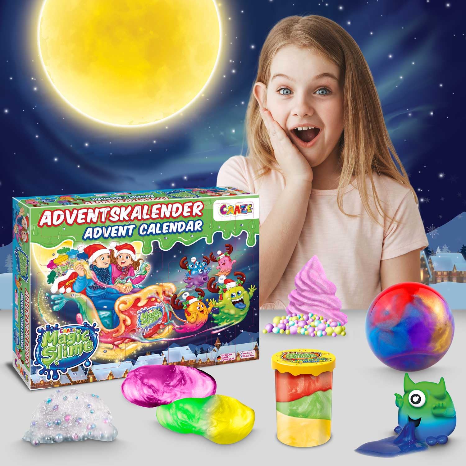 craze-magic-slime-adventskalender-24-schleim-set image 3