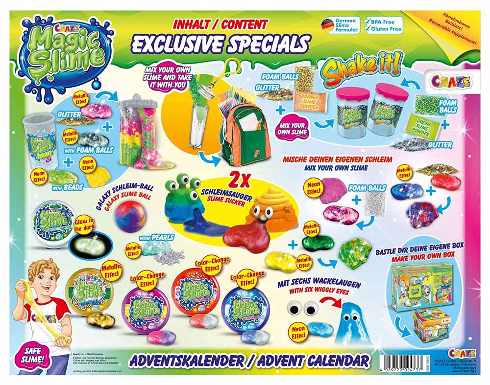 craze-magic-dough-adventskalender-magic-slime-24-t-rchen-ab-3 image 4
