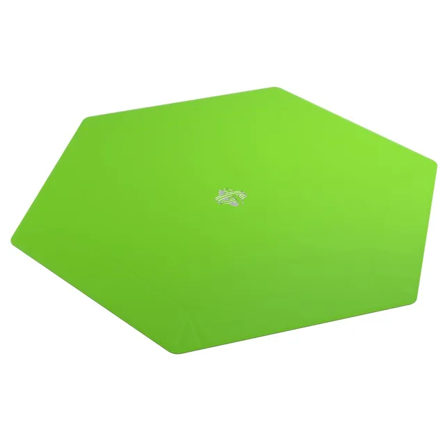 gamegenic-magnetic-dice-tray-hexagonal-w-rfelschale-schwarz-gr-n image 1