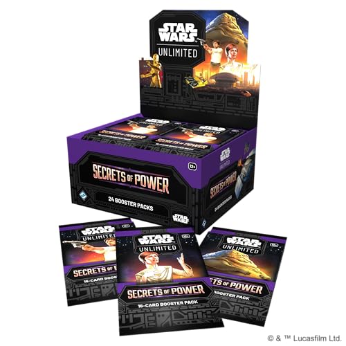 asmodee-star-wars-unlimited-secrets-of-power-tcg-display-24-booster image 7