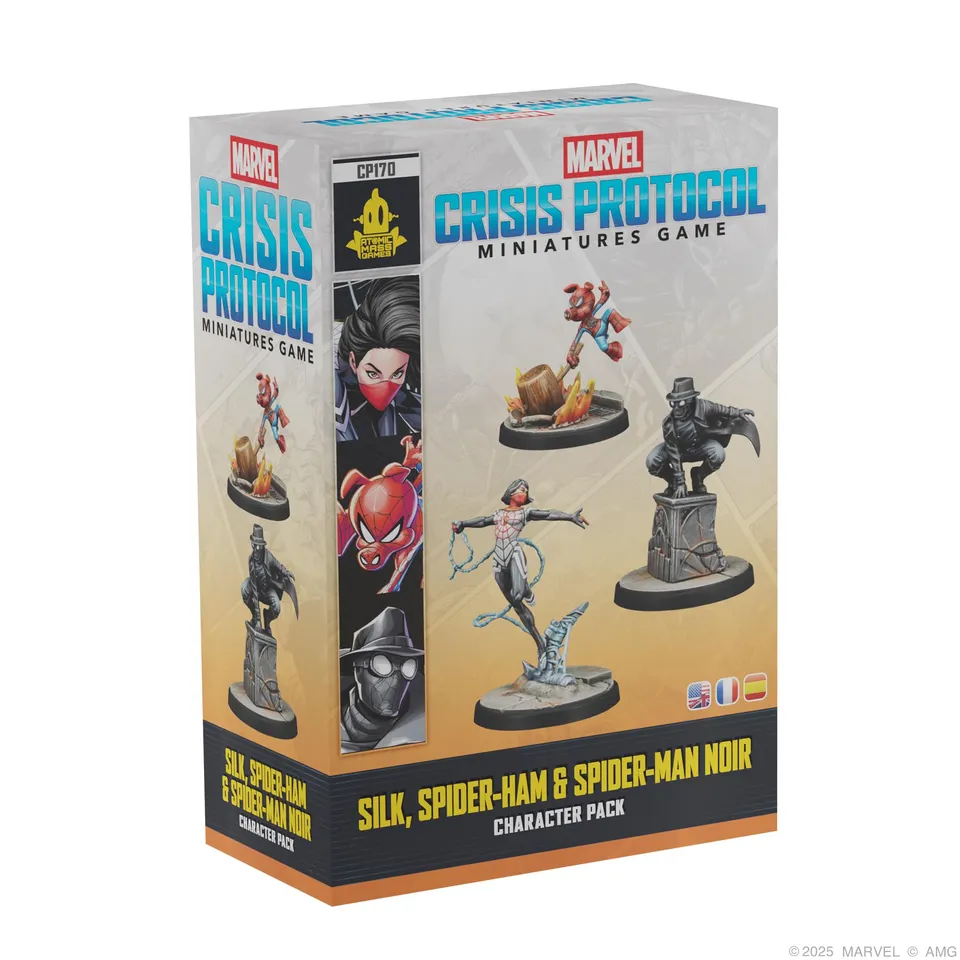 marvel-crisis-protocol-silk-spider-ham-spider-man-noir-pack image 1