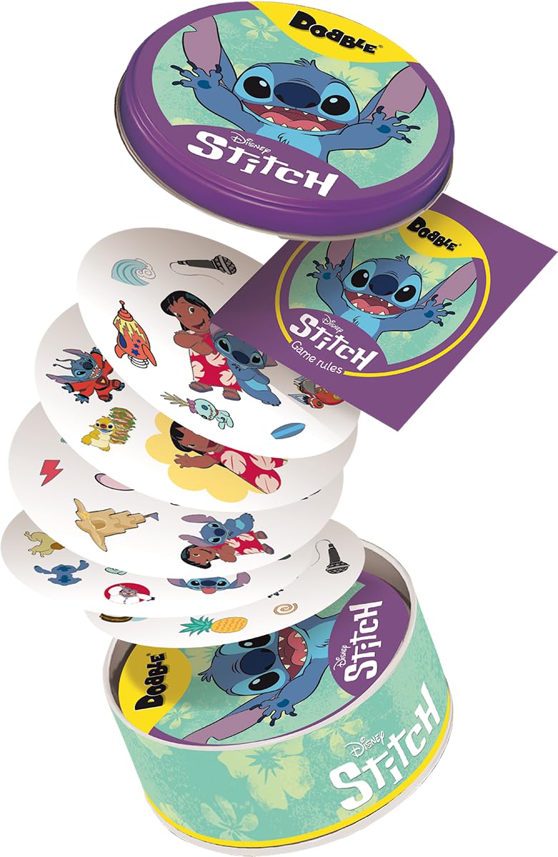 dobble-disney-stitch-kartenspiel-metalldose-ab-6-jahren image 5