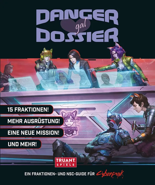 danger-gal-dossier-cyberpunk-buch-dossier-band-artbook image 1