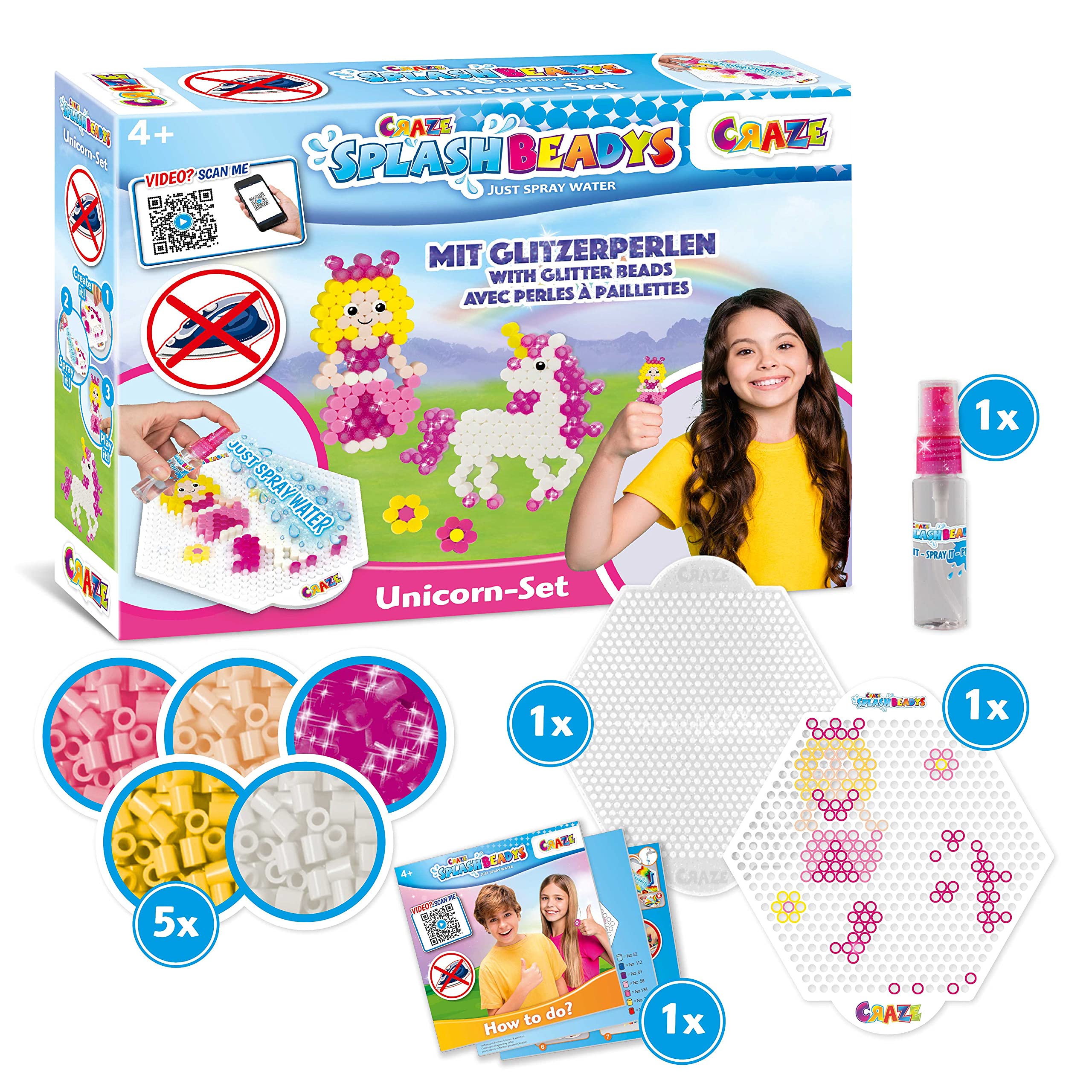 craze-splash-beadys-unicorn-b-gelperlen-bastelset image 2