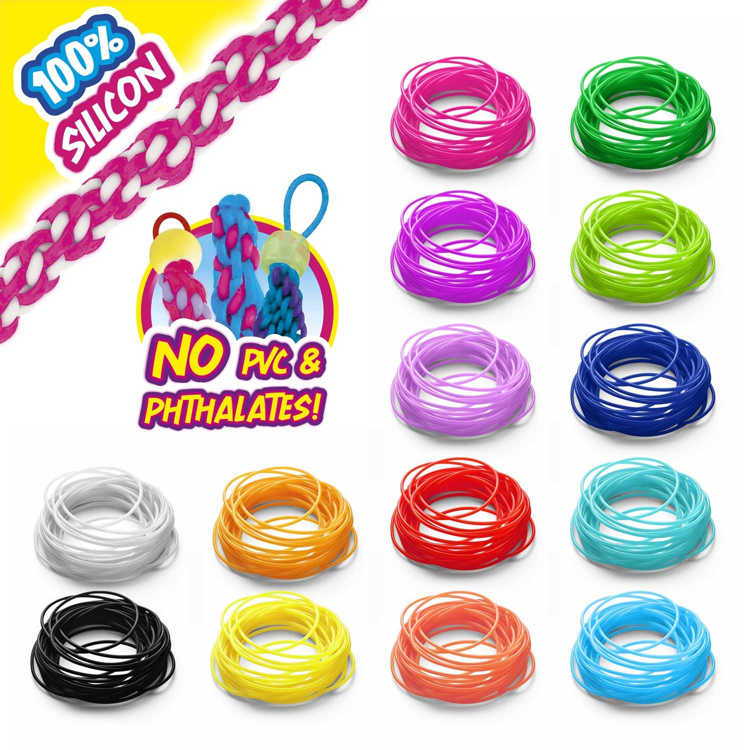 craze-scoubidou-b-nder-set-xxl-14-silikonb-nder-bastelset image 3
