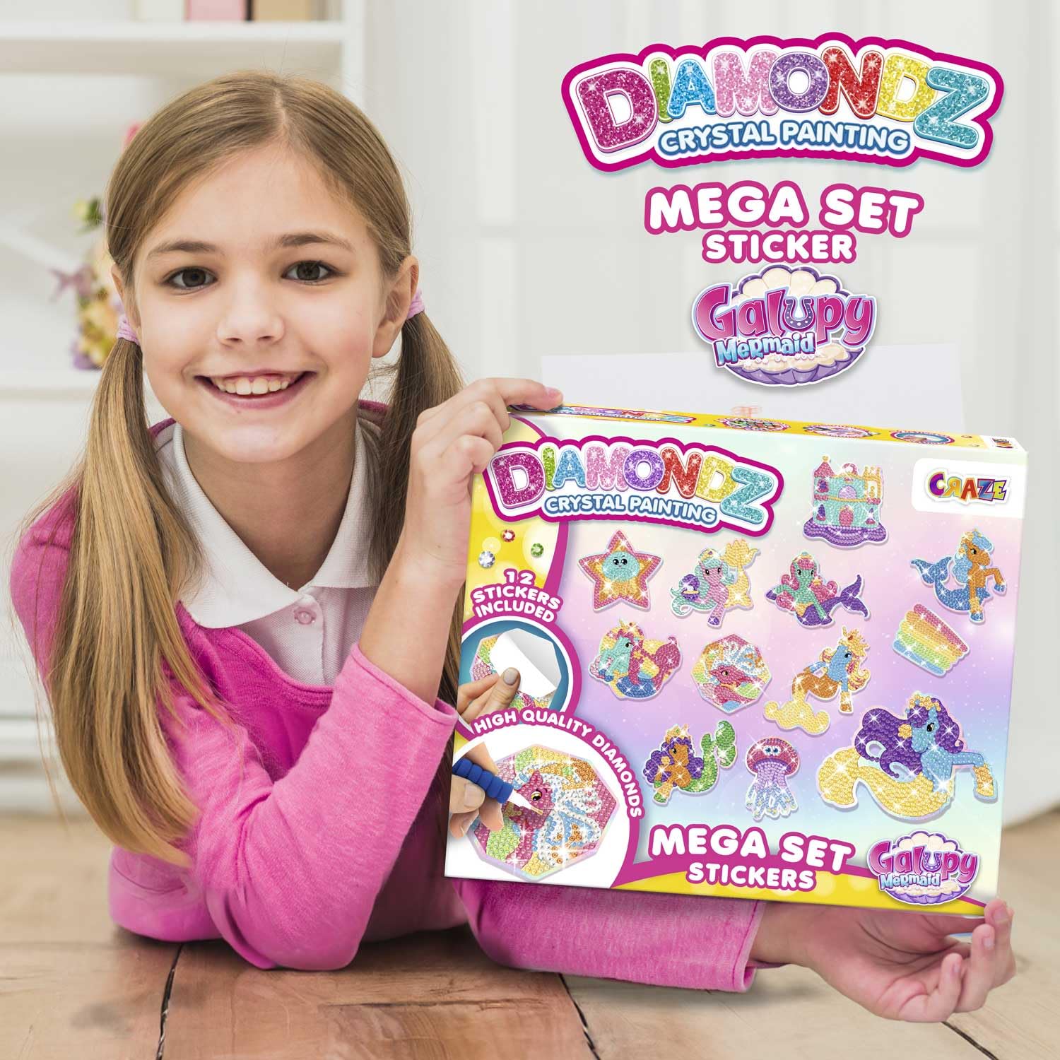 craze-diamondz-galupy-mermaid-sticker-diamond-painting image 5
