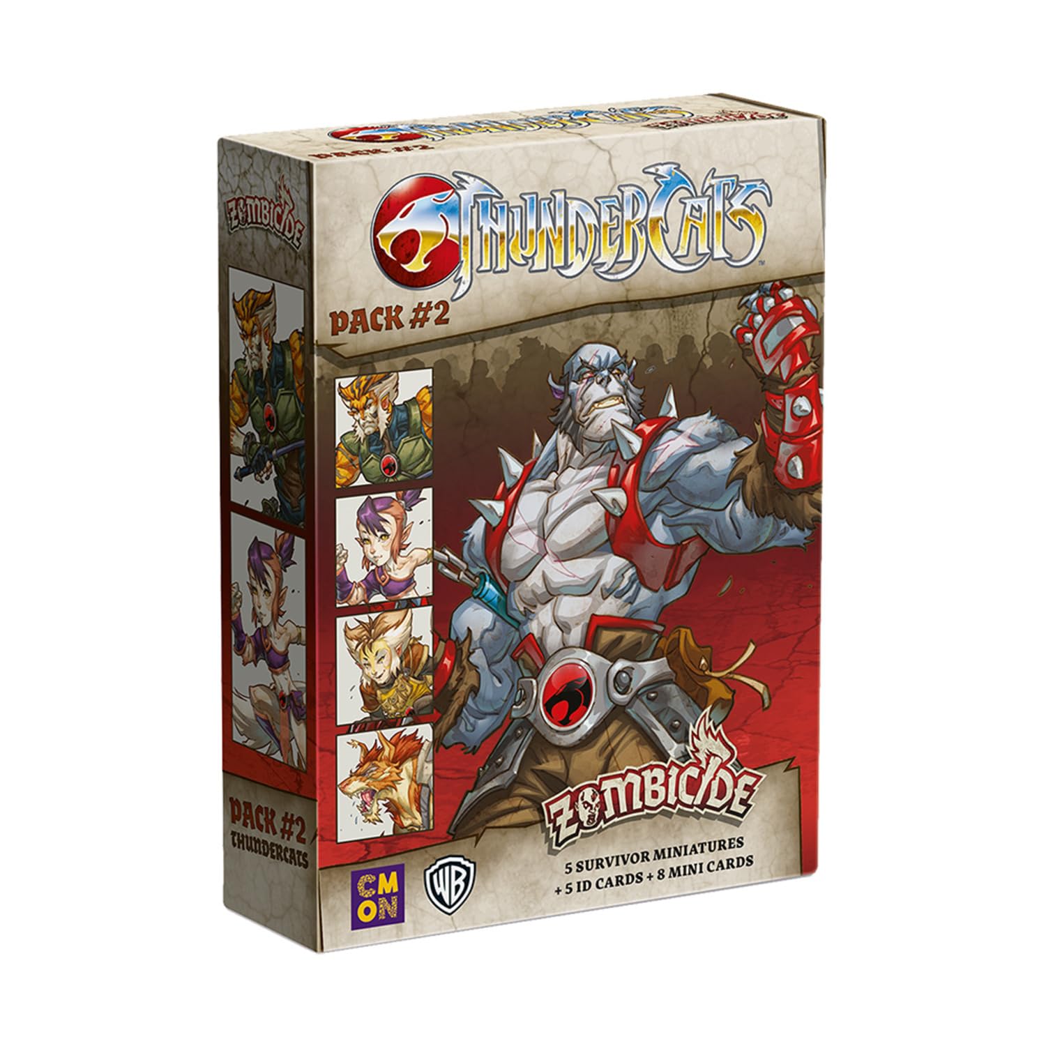 cmon-zombicide-thundercats-pack-2-helden-erweiterung-5-helden image 1