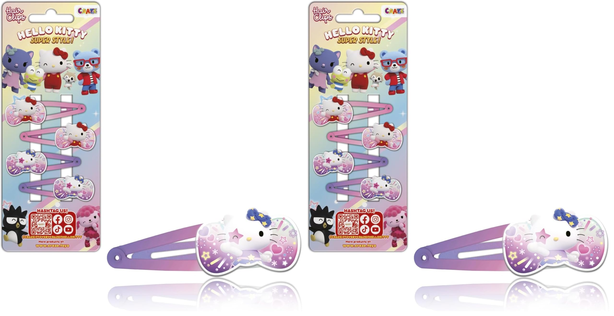 craze-mermaid-haarspangen-kinder-6-st-ck-meerjungfrau-design image 8