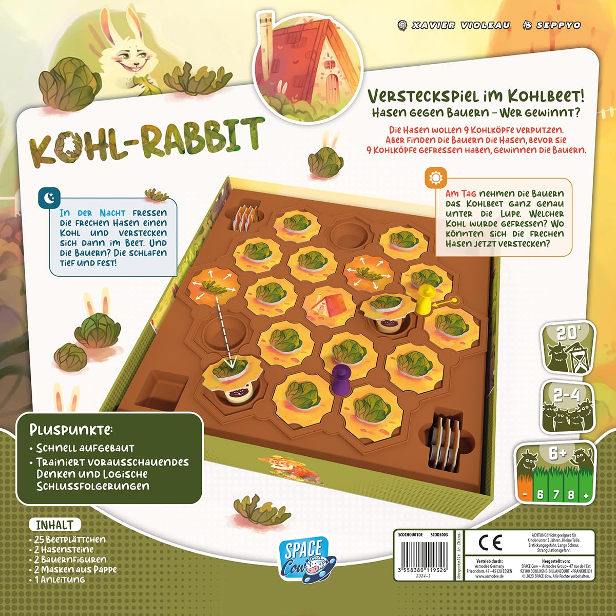 space-cow-kohl-rabbit-kinderspiel-brettspiel-2-4-spieler-ab-6 image 4