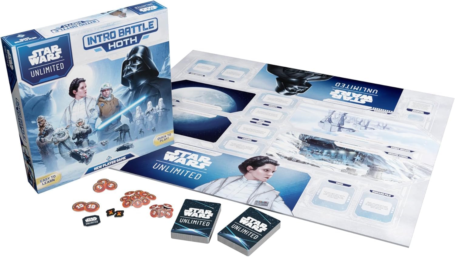 star-wars-unlimited-intro-battle-hoth-kartenspiel-starter-2-decks image 6