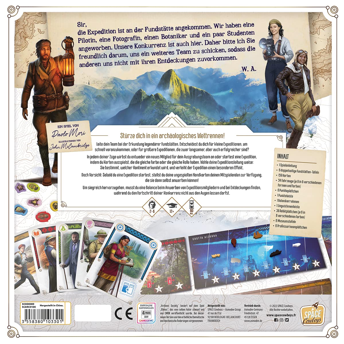space-cowboys-archeos-society-kennerspiel-2-6-spieler-deutsch image 3