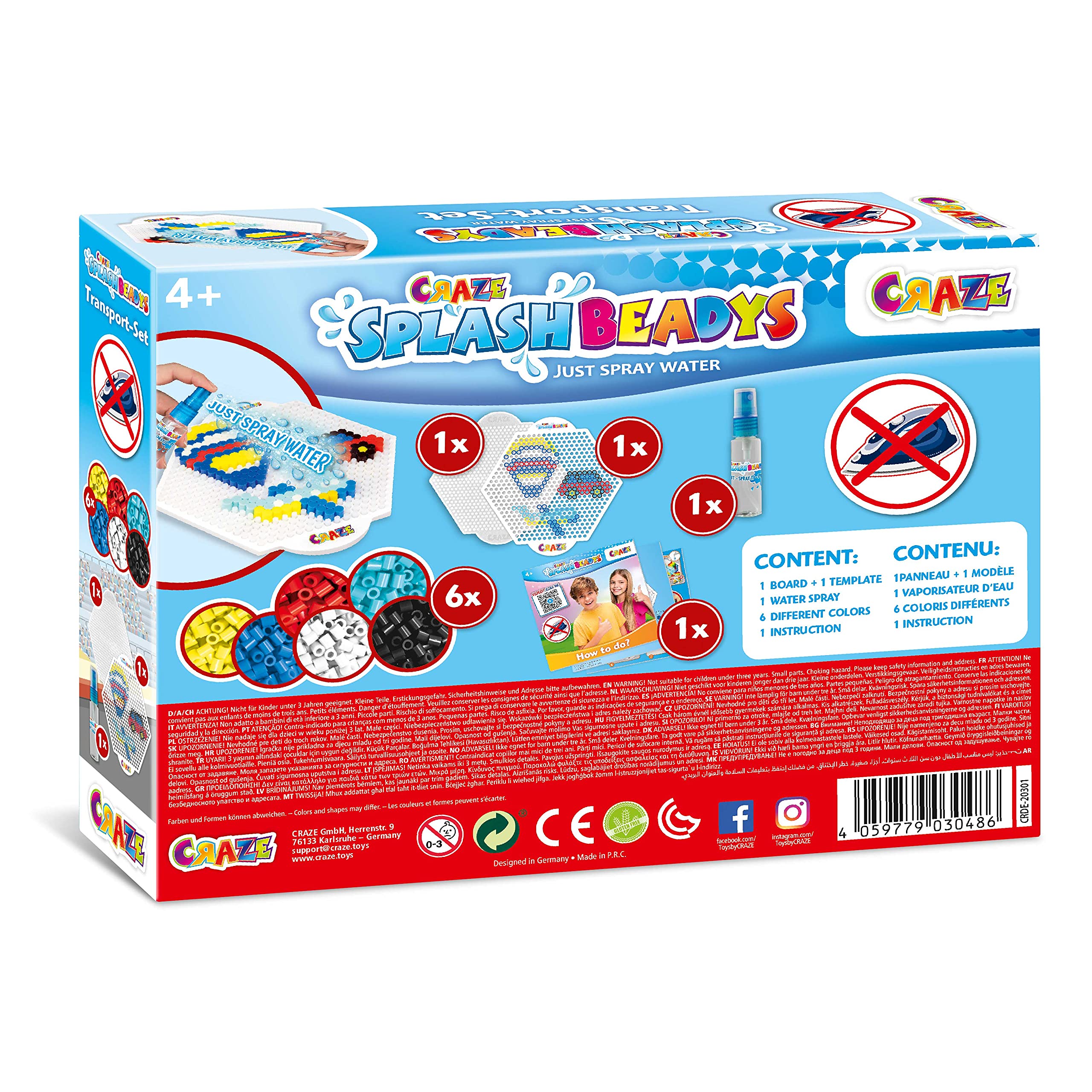 craze-splash-beadys-transport-set-32473-b-gelperlen-auto image 4