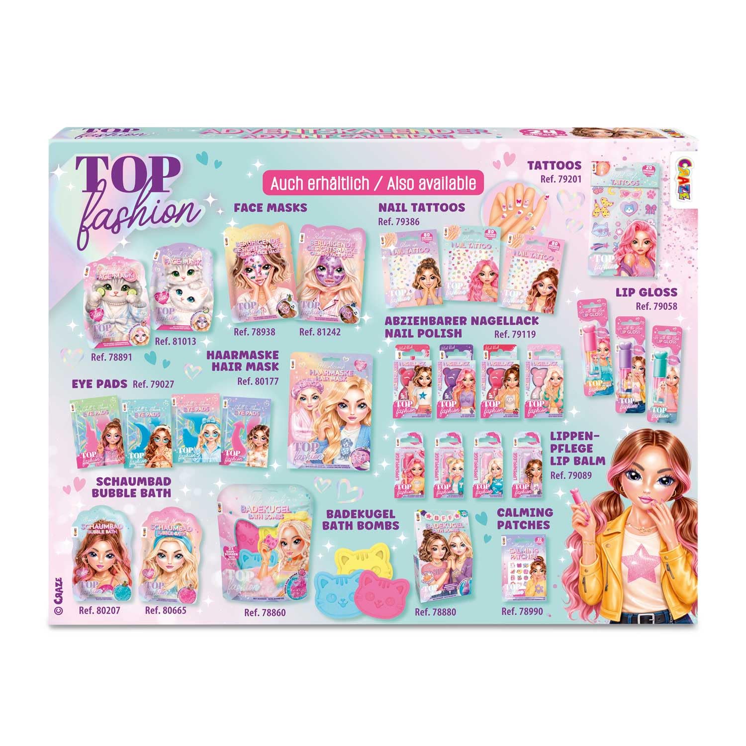craze-top-fashion-adventskalender-2026-m-dchen-24-teilig-ab-6-jahre image 4