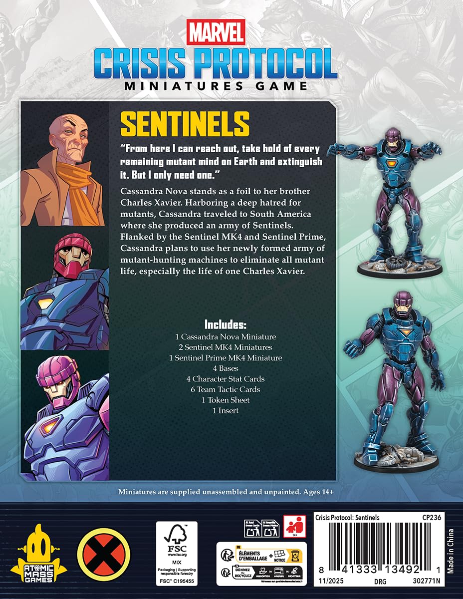 marvel-crisis-protocol-sentinels-affiliation-pack-tabletop image 3