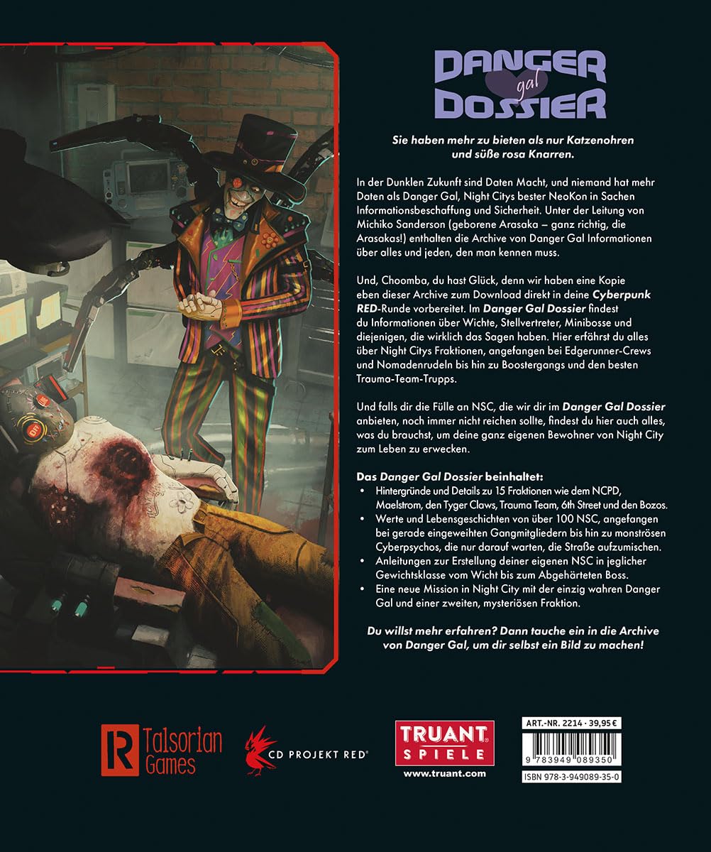 danger-gal-dossier-cyberpunk-buch-dossier-band-artbook image 2
