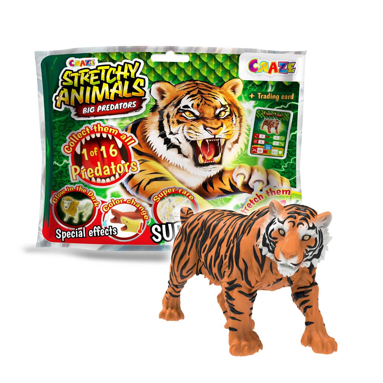 craze-stretchy-animals-big-predators-jumbo-gummitier-raubtiere image 1