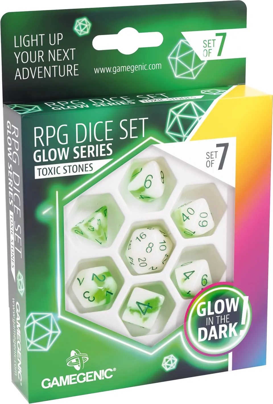 gamegenic-glow-toxic-stones-w-rfelset-7-teilig-leuchtend image 1