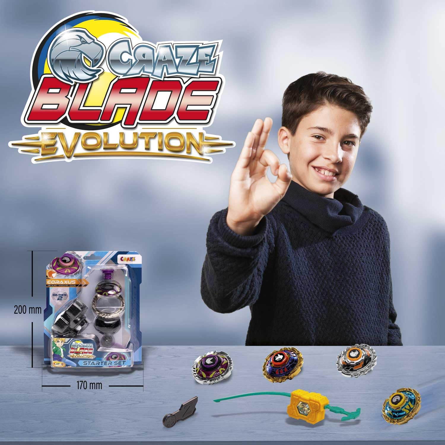 craze-blade-evolution-xyrox-kampfkreisel-starter-set image 5