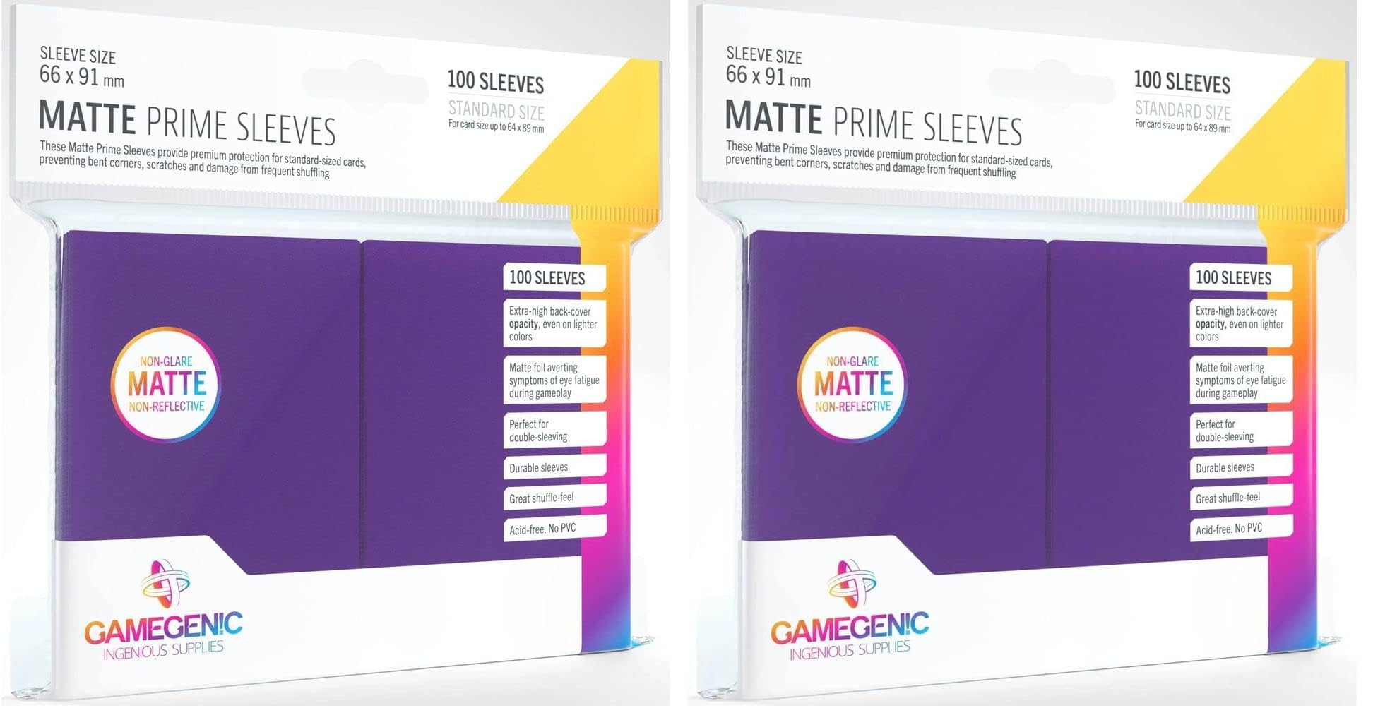 gamegenic-matte-prime-sleeves-violett-100-kartenh-llen image 7