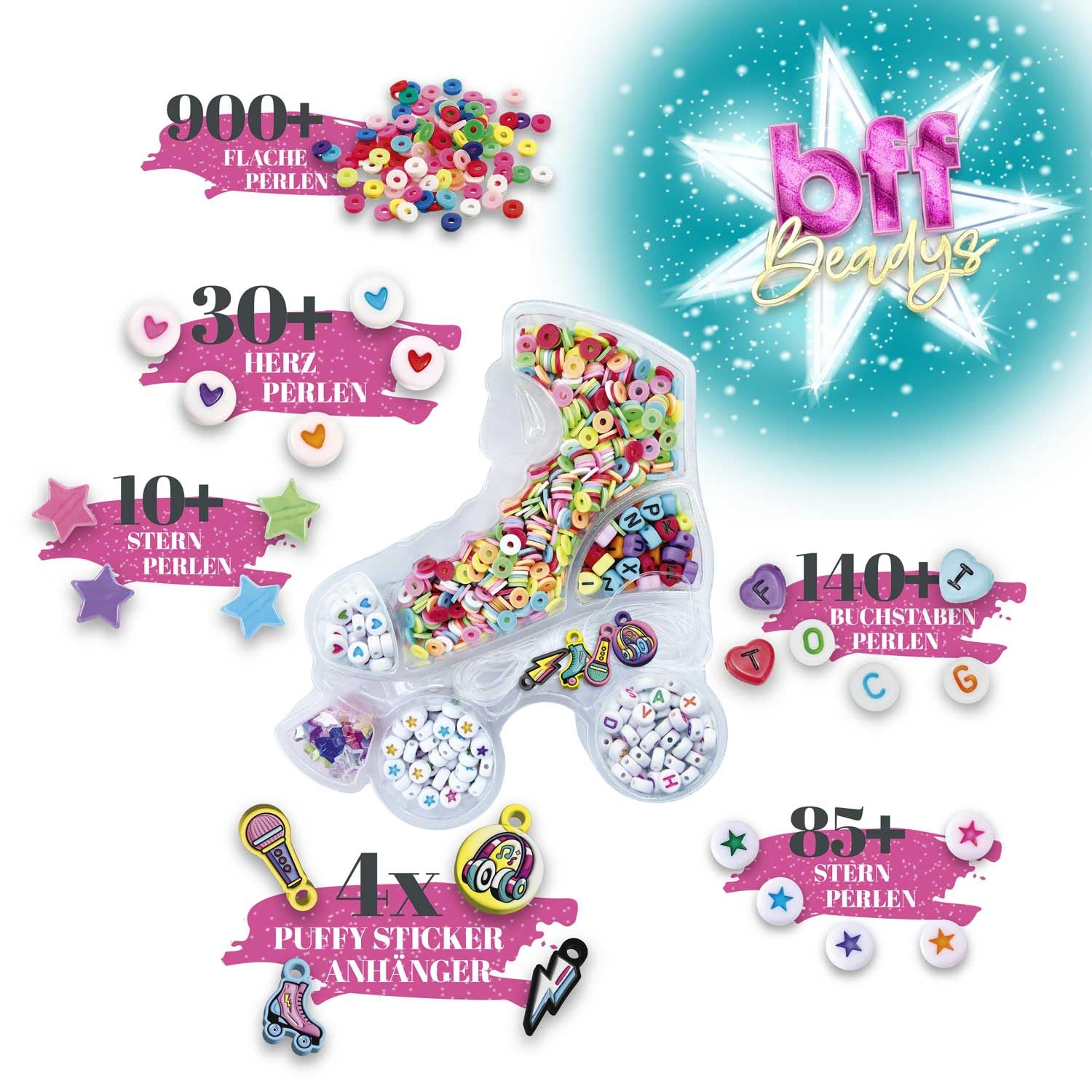 craze-diamondz-bff-freundschaftsarmb-nder-bastelset image 2