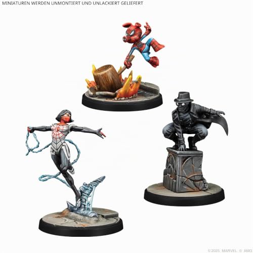 marvel-crisis-protocol-silk-spider-ham-spider-man-noir-pack image 8