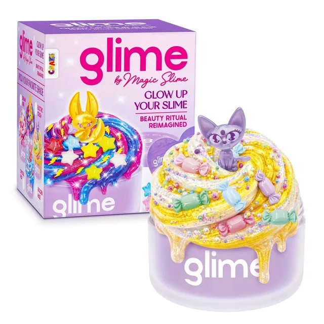 craze-magic-dough-glime-starter-pack-slime-set-mit-figur image 1
