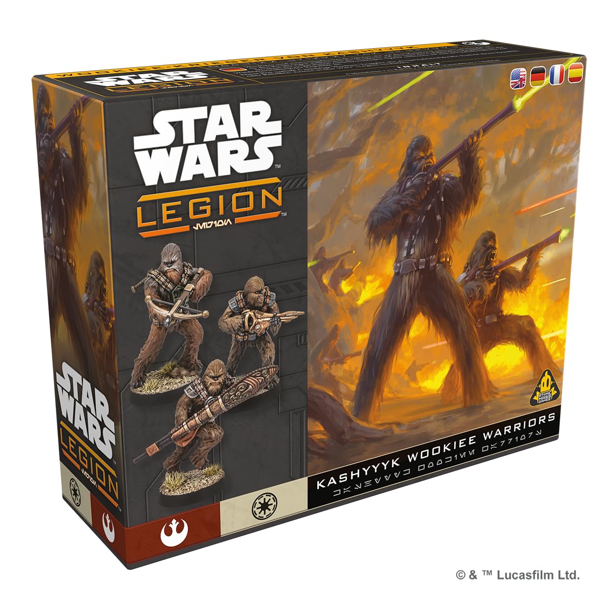 star-wars-legion-kashyyyk-wookiee-krieger-tabletop-erweiterung-6-figuren image 2