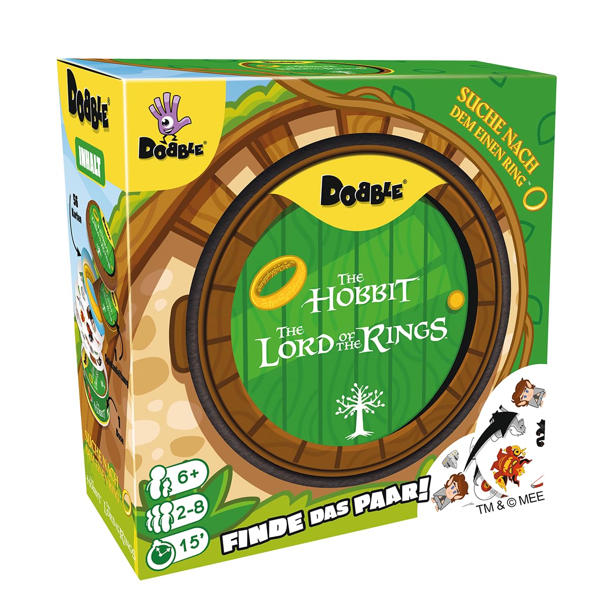 zygomatic-dobble-herr-der-ringe-kartenspiel-deutsch-metalldose image 1