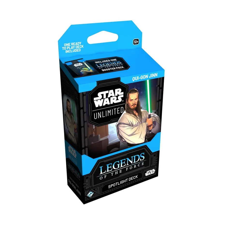 star-wars-unlimited-legends-of-the-force-spotlight-deck-qui-gon-jinn image 1