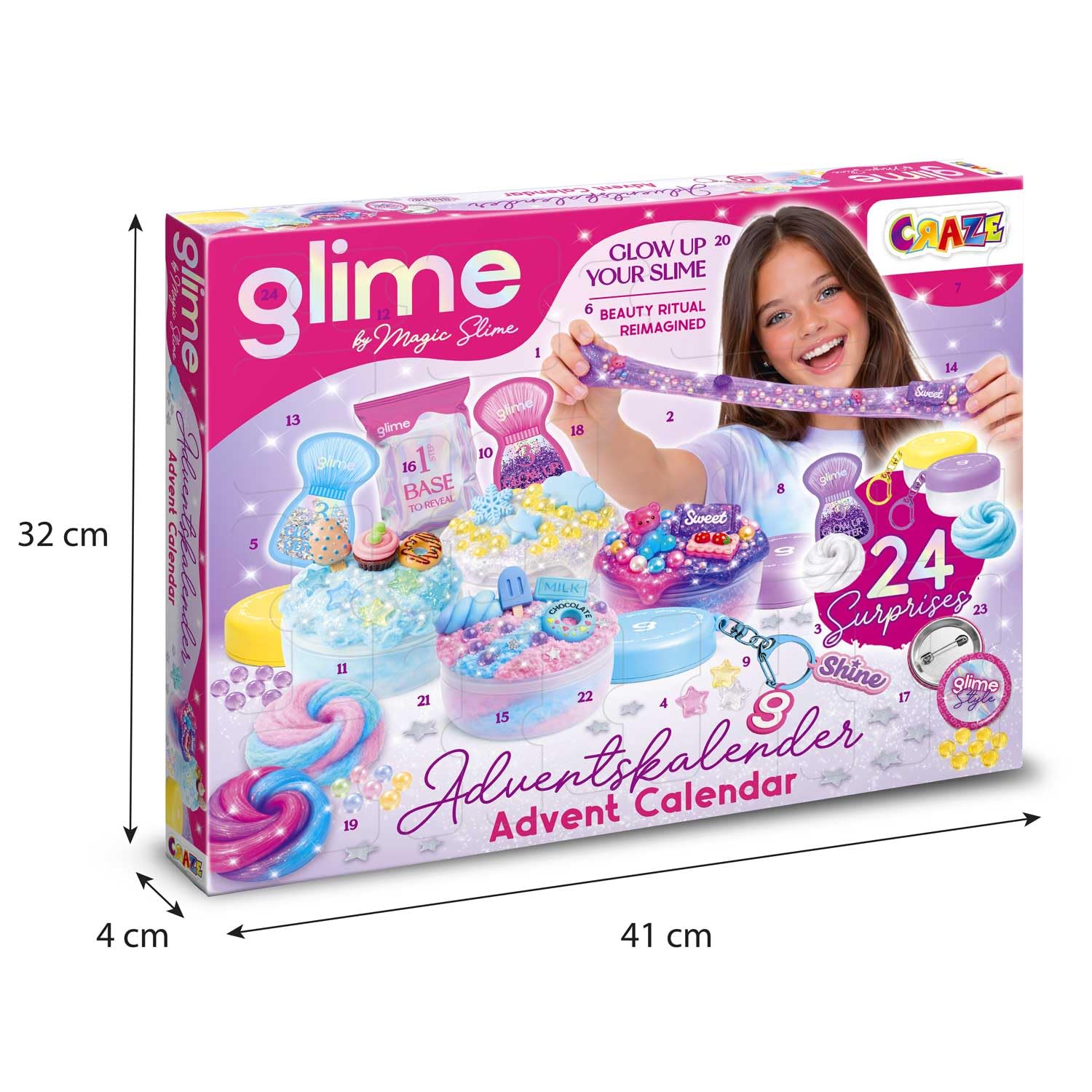 craze-magic-dough-glime-adventskalender-2026-slime-24-t-rchen image 7